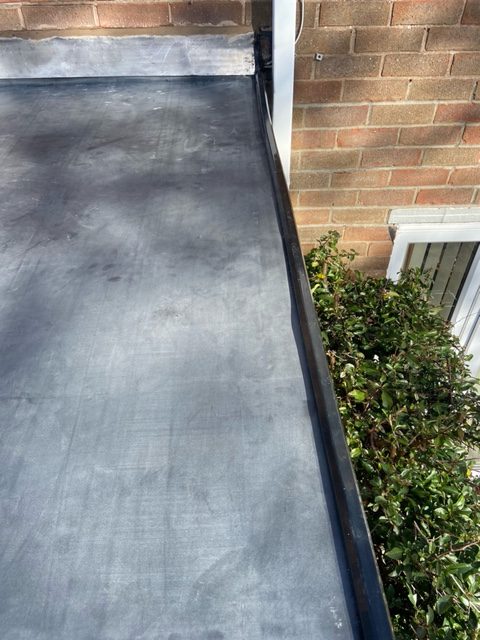EPDM Rubber Roofing with edging